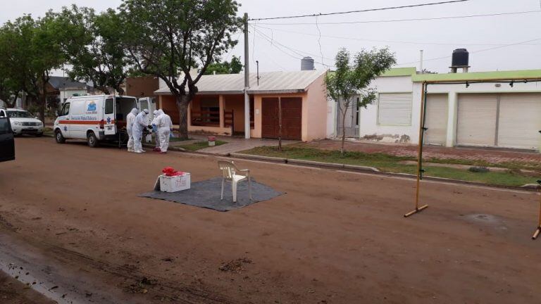 Protocolo por fallecimiento de persona positiva de coronavirus. (Bomberos Marull)