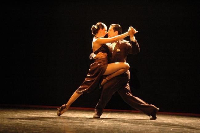 Tango escenográfico