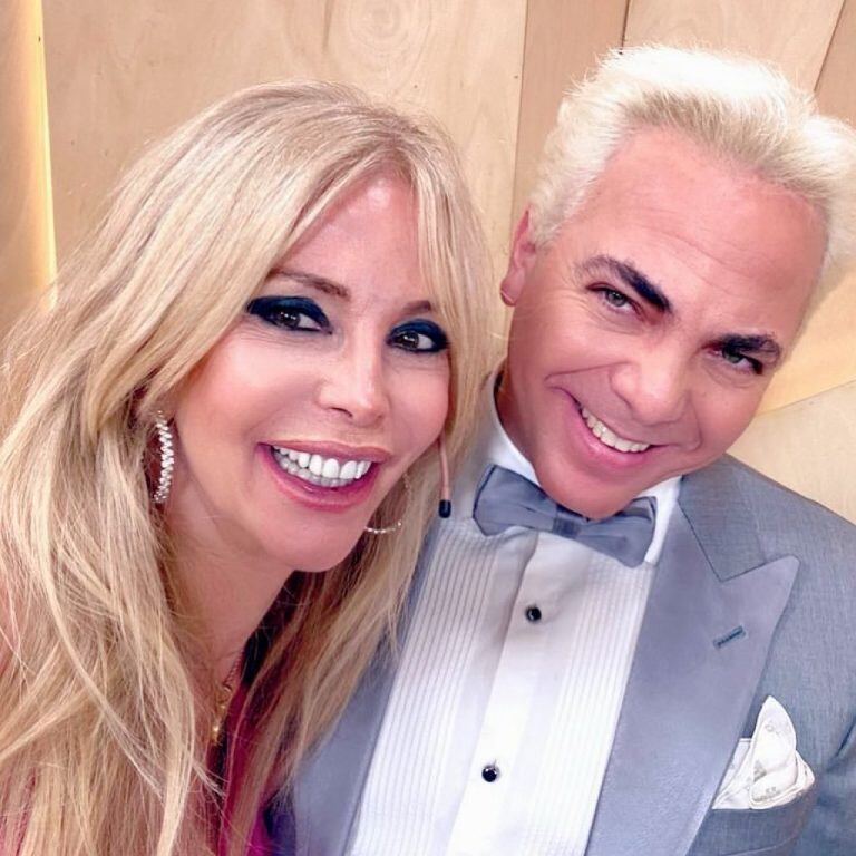 Graciela Alfano y Cristian Castro (Foto: Instagram)