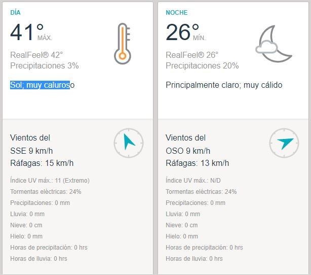 pronóstico viernes