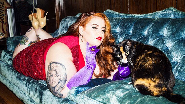 Tess Holliday, nombrada por la revista Vogue Italia como una de las seis modelos de talles grandes más importantes del mundo.