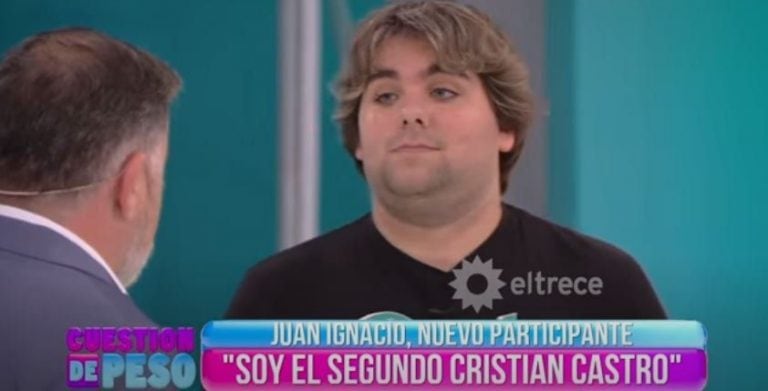 Juan Ignacio Romero ingresó al programa con 24 años y 106 kilos en busca de una transformación.