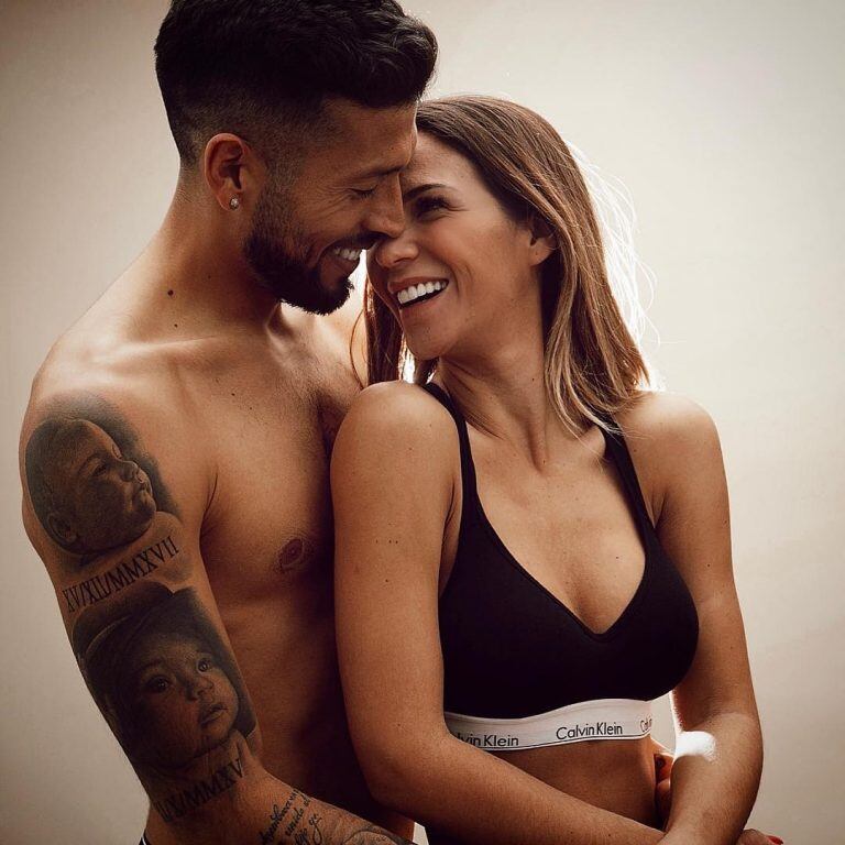 Tamara Gorro junto a Ezequiel Garay (Foto: Instagram/ tamara_gorro)