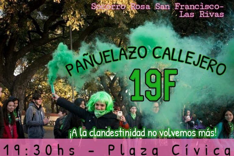 Pañuelazo en San Francisco