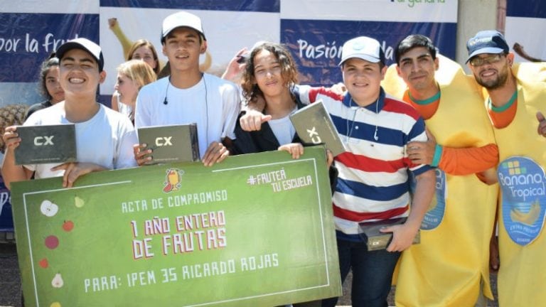 Campaña Frutea tu escuela