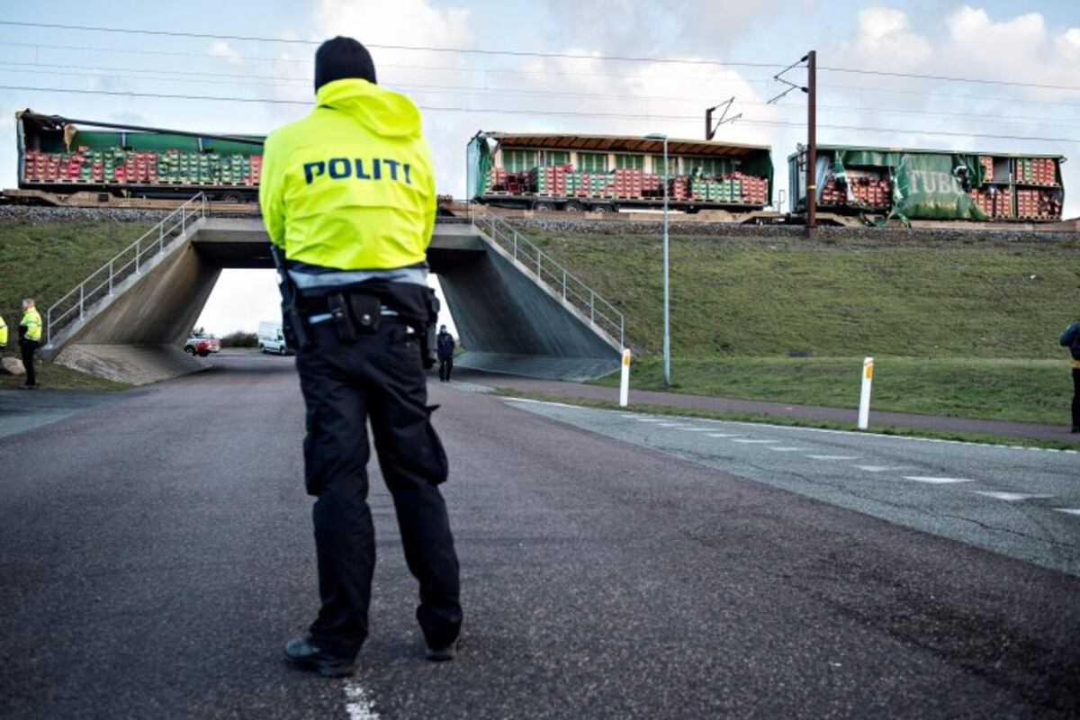 Al menos seis muertos en un accidente de tren en Dinamarca