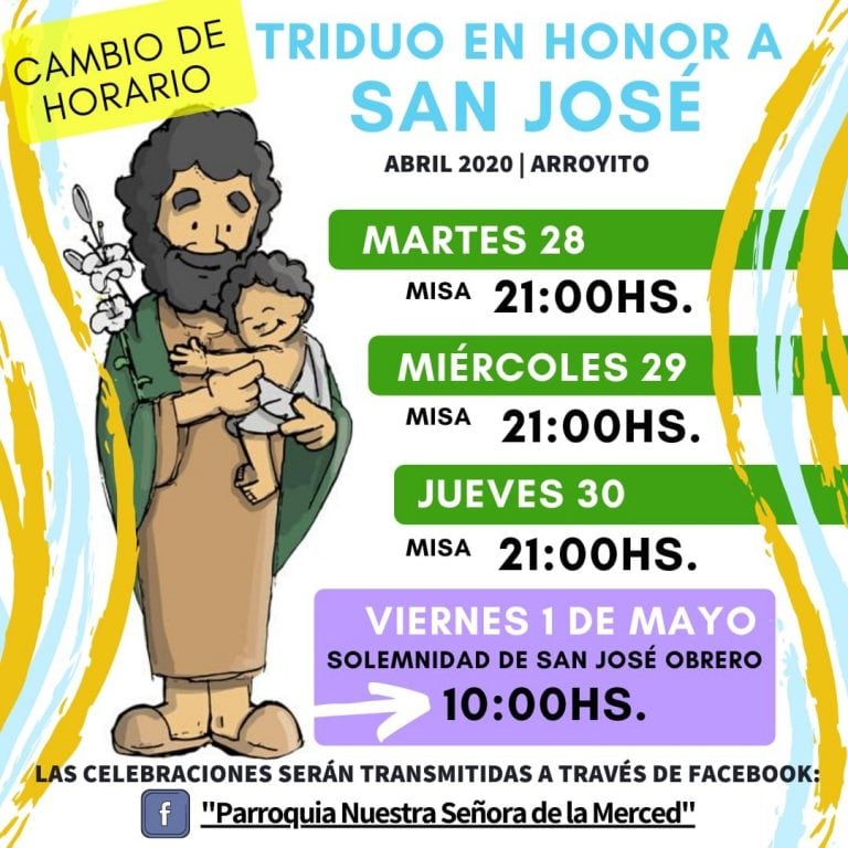 Triduo en Honor a San José en Arroyito