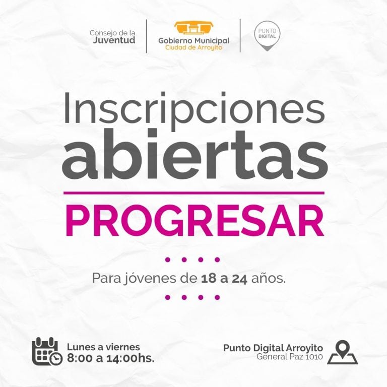 Becas Progresar 2020 en Arroyito