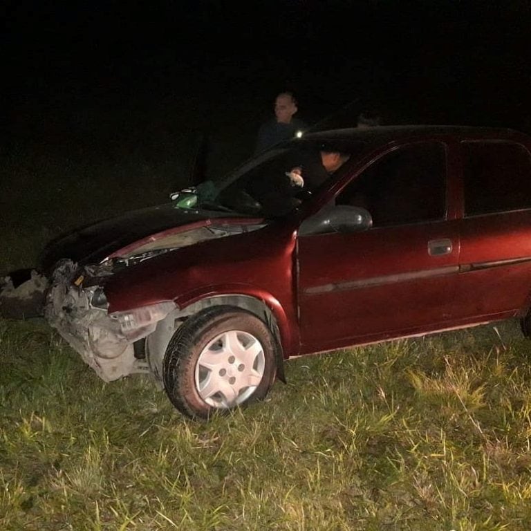 Accidente en ruta 19 km 216 entre El Tio y El Fuertecito