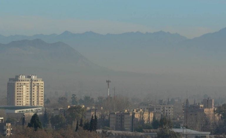 Viento Zonda en Mendoza.