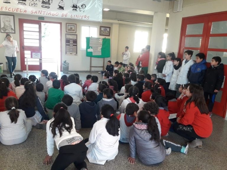 Alta Gracia: La Escuela Santiago de Liniers recibió el Taller de Primeros Auxilios.