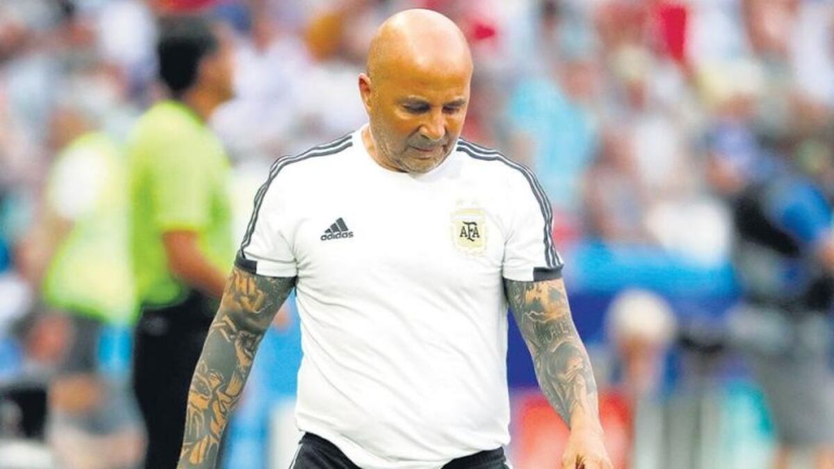 Jorge Sampaoli dejó de ser el técnico de la Selección Argentina