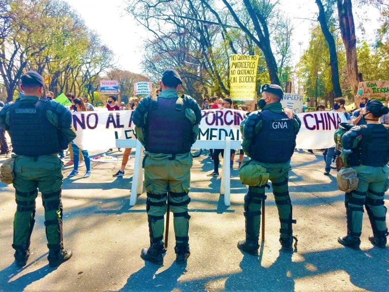 Ambientalistas reclamaron por la Ley de Humedales a Alberto Fernández (@MauroYasprizza)