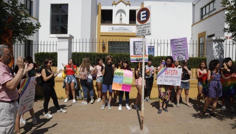 Pulserazo frente a el Santa María. (El Tribuno)