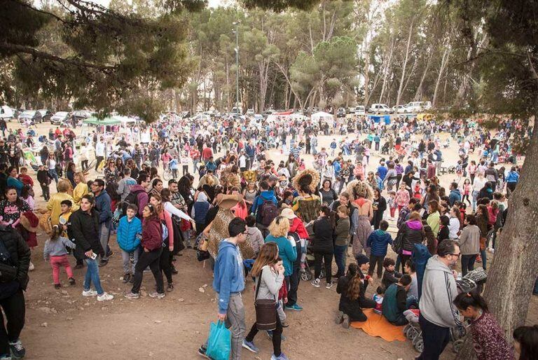 Festejo del niño en el parque San Martín