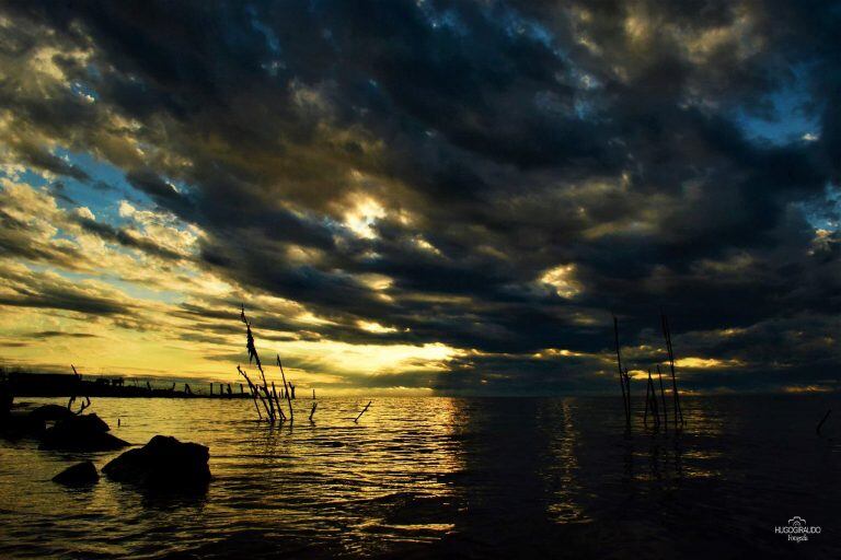 Atardecer en Miramar de Ansenuza - PH Hugo Giraudo