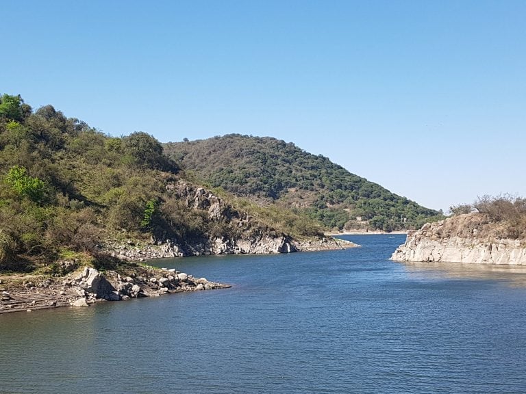 El Dique La Quebrada es el más afectado por la sequía y la falta de lluvias.