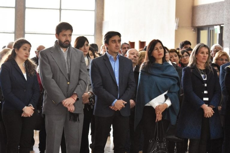 Participó de la inauguración, el ministro de Gobierno, Emilio Baistrocchi.