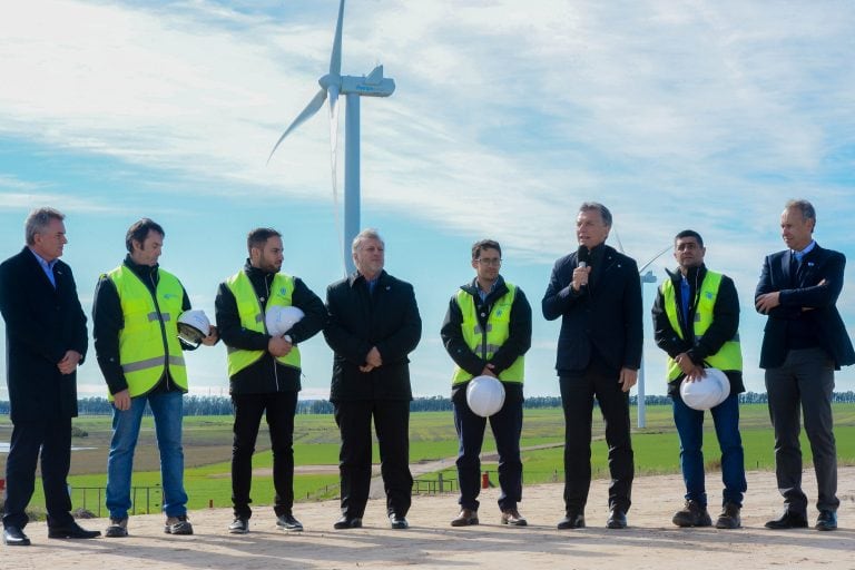 El presidente Macri inauguró recientemente parques en Chubut.