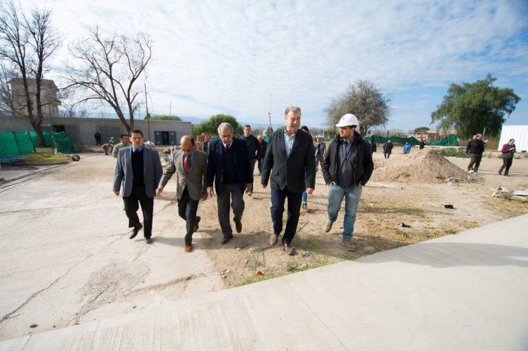 Obra del hospital de Villa Dolores