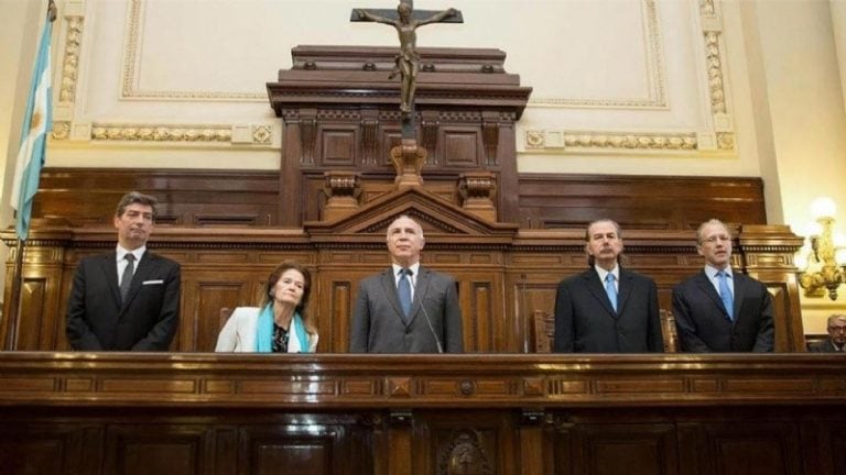 Miembros de la Corte Suprema de Justicia