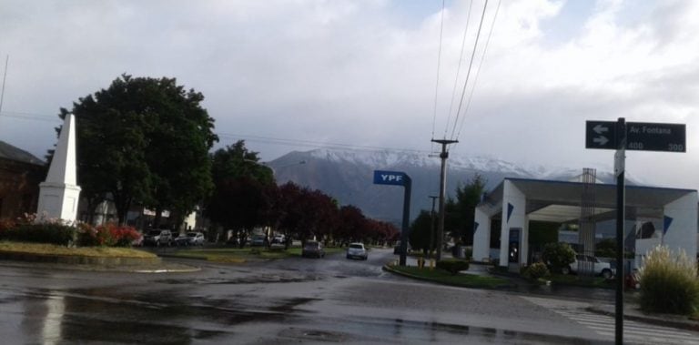 Lluvias nuevamente en Esquel.