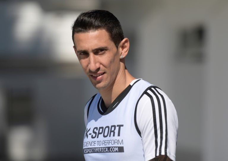 Ángel Di María tampoco dio detalles de lo que sucederá en los próximos meses con su continuidad en el club.