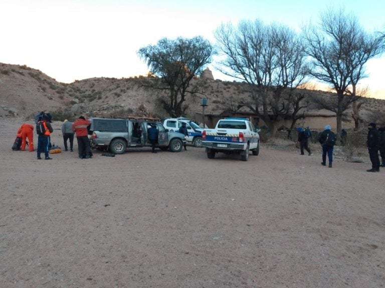 Encontraron muerta en los cerros a la pastora de 81 años. (Policía de Salta)