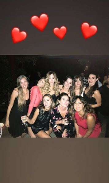 El festejo de cumpleaños de Yanina Screpante