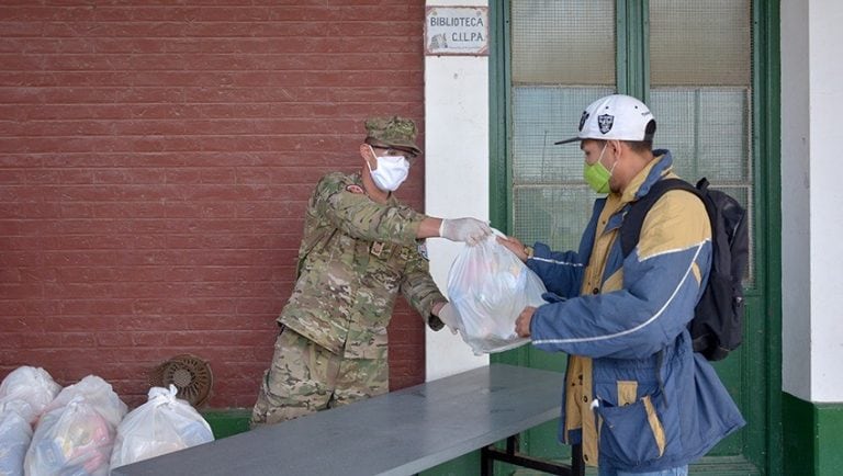 Entrega de mercaderia del PAM