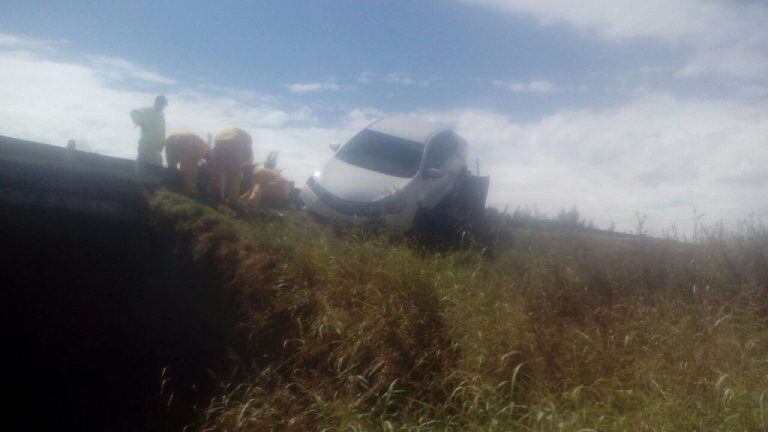 El accidente se produjo este lunes por la mañana