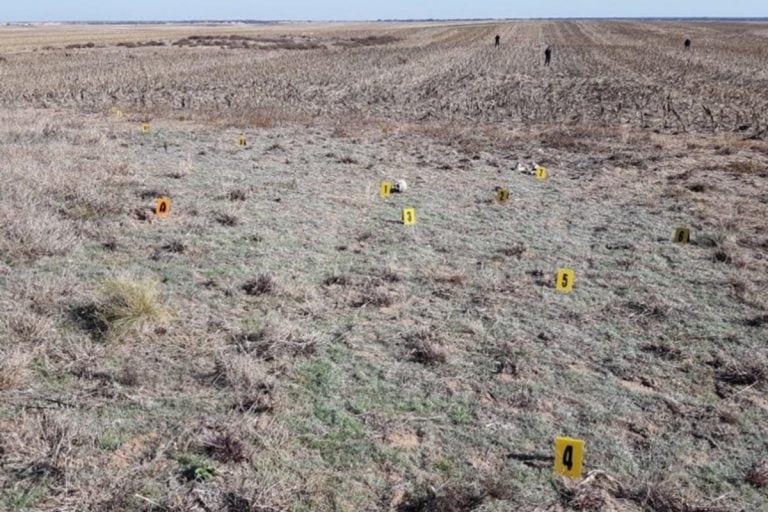 Campo "La Laura" donde hallaron los restos óseos de Pupi Rubilar.