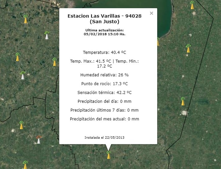 Estaciones meteorológicas