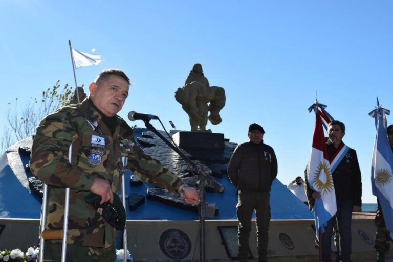 Homenaje "El Día que Madryn se quedó sin pan". Fotos: Gentileza Casa del Veterano de Guerra.