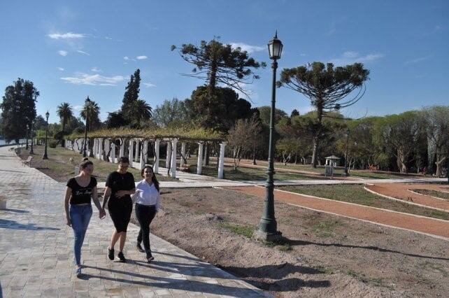 Rosedal del parque General San Martín