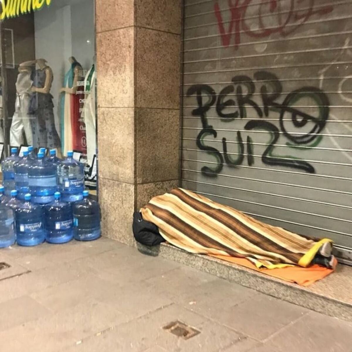 De las peatonales a la Terminal: casi 400 personas viven en las calles del Distrito Centro