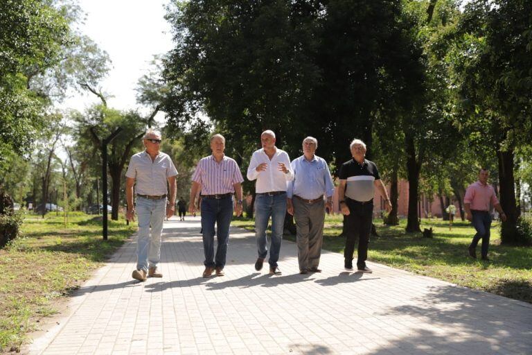 El nuevo Parque del Chateau está en obras y estaría finalizado para marzo.