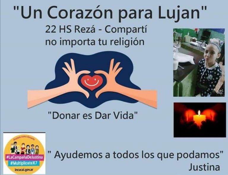 Malena tiene 8 años y necesita un trasplante de corazón.