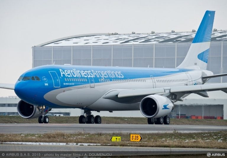 Ayer llegó el primer vuelo, luego de la reanudación, a Rio Gallegos.