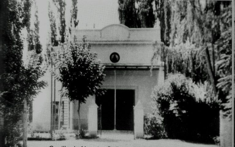 Capilla reformada en 1945. (Foto: gentileza Eldor Bertorello / Facebook Fotos y Recuerdos de Carlos Paz).