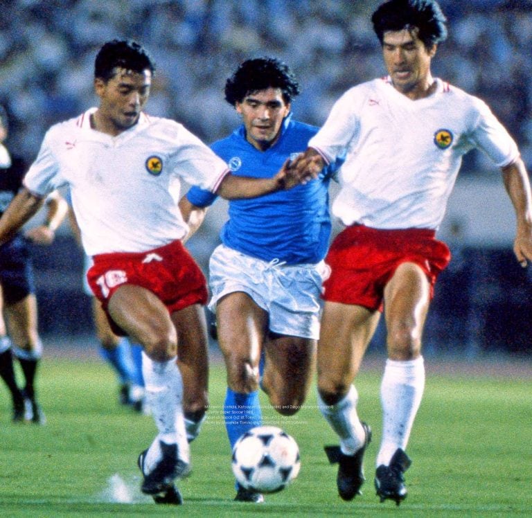 Diego Maradona (Foto: Masahide Tomikoshi/TOMIKOSHI PHOTOGRAPHY)