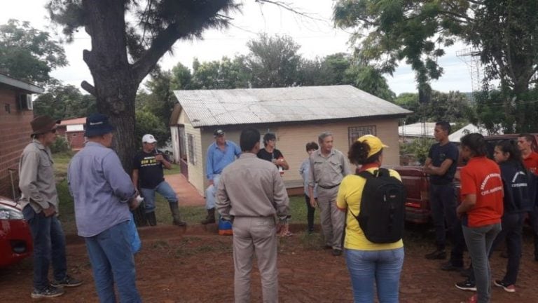 Acciones contra el dengue en el interior de Misiones. (M. de Salud)