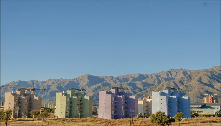 Residencias estudiantiles de la Universidad de La Punta, en San Luis.