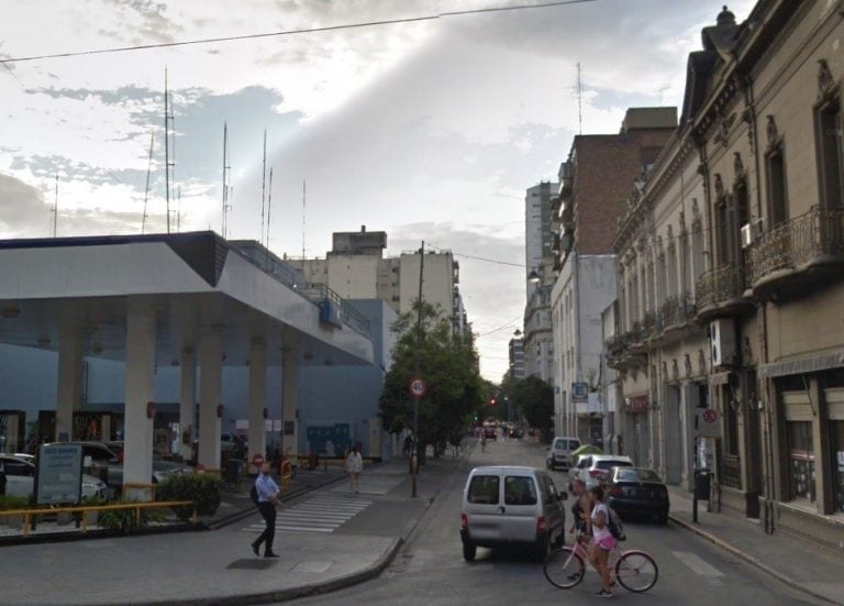 Urquiza y Mitre, lugar del accidente. (Street View)