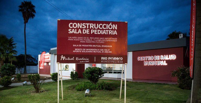 Inauguración Sala de Pediatría Municipal de Río Primero