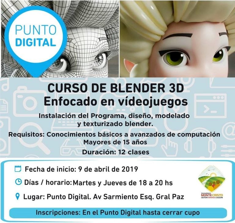 Cursos gratuitos en el Punto Digital Monte Cristo