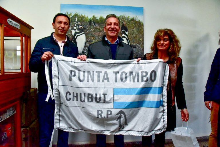 Logo de punta Tombo.