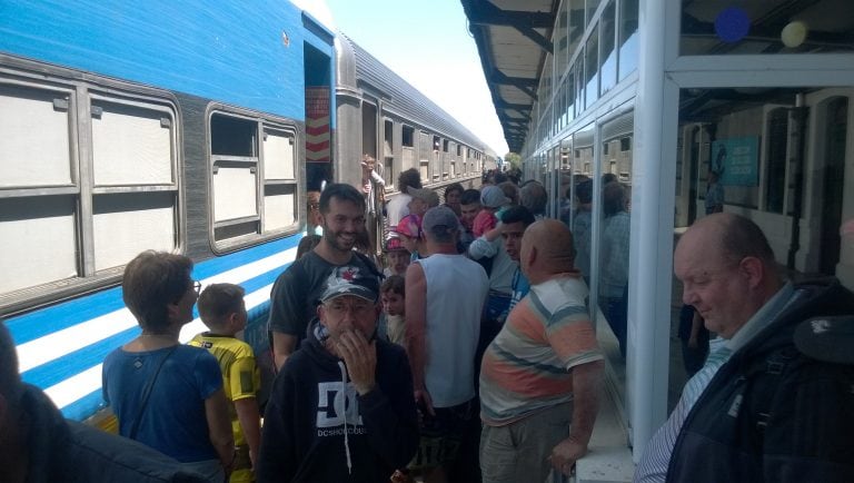 El Tren Solidario arribó a Tres Arroyos