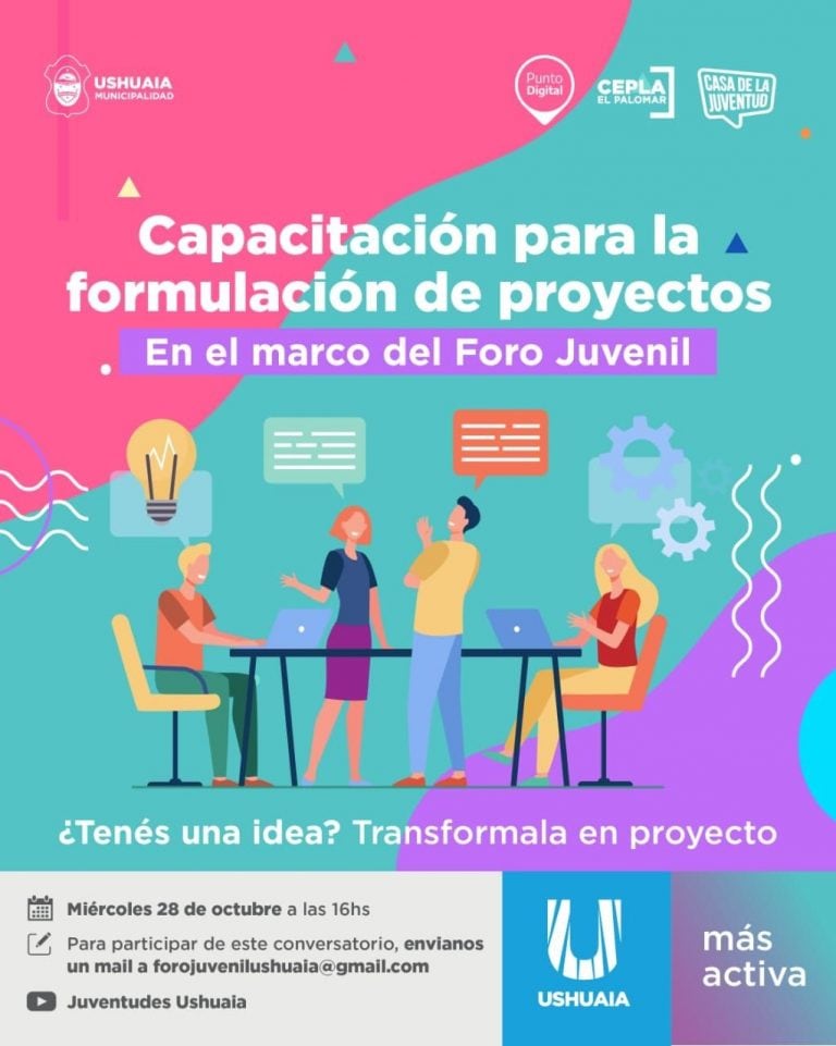 Capacitación para jóvenes de Ushuaia.