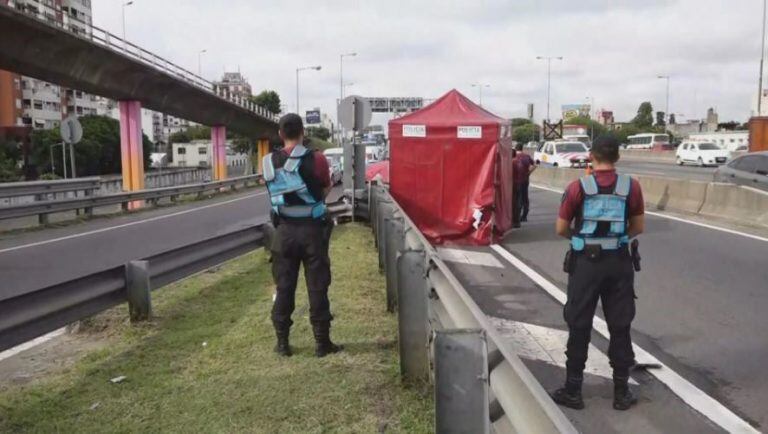 Los accidentes son habituales en la avenida General Paz (Web)